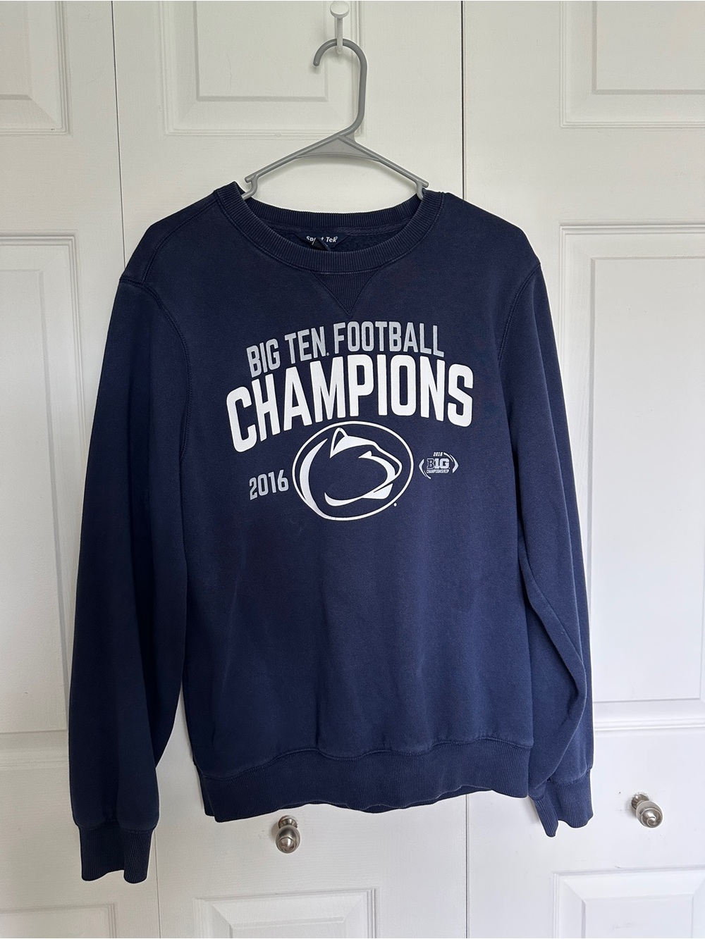 Penn State Navy Big Ten Football Champions 2016' Crewneck Sweatshirt